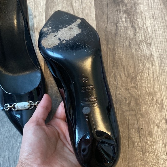 Gucci vernice Chrystal  heels - Picture 4 of 7